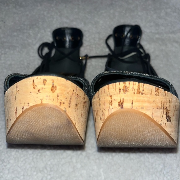 Authentic Louis Vuitton Wedge Sandals 9.5 - Picture 5 of 10